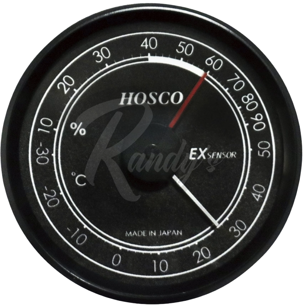 Analog Guitar Case Hygrometer & Thermometer