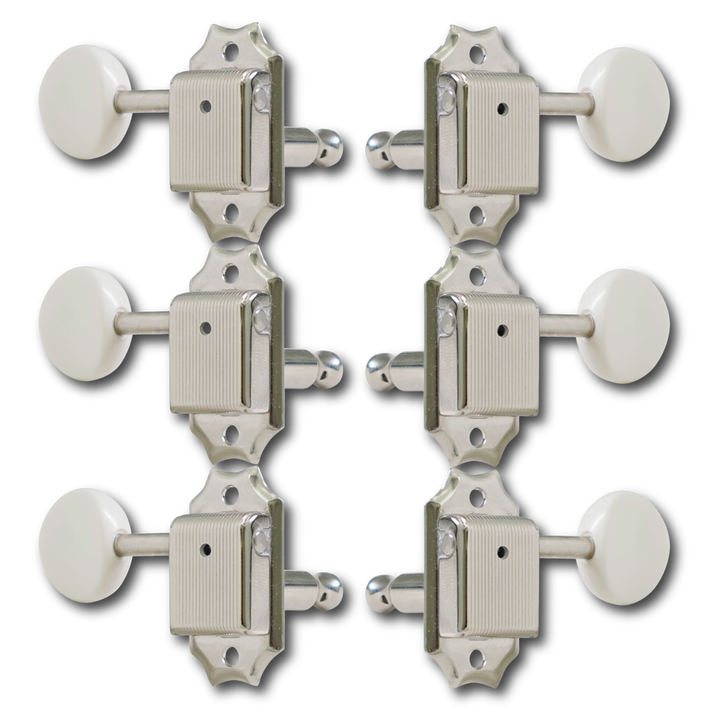 "Vintage Tone Revival" Tuners by Gotoh® w/ Oval Buttons (Tall Posts) - Fits Gibson®