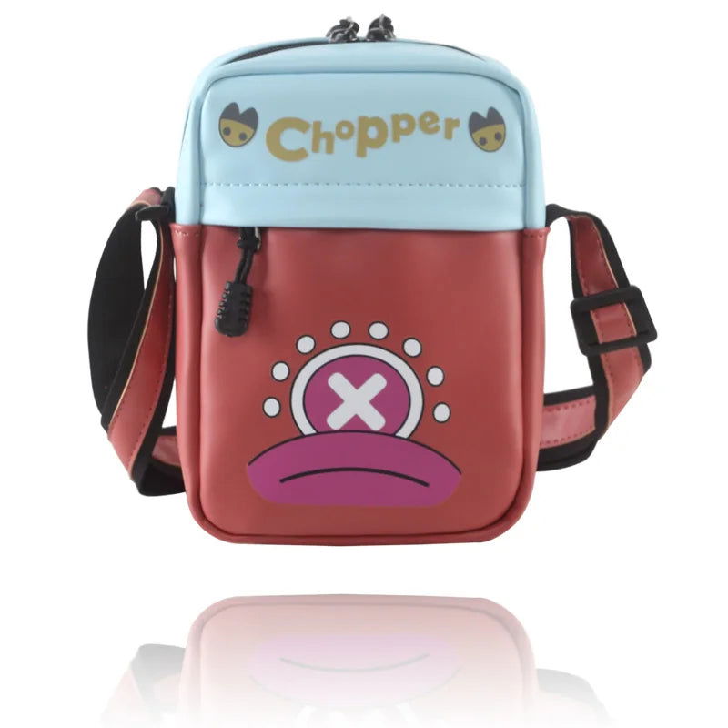 High-Capacity Multifunction Casual Shoulder Bag Apparel: Anime Dragon Ball, Demon Slayer, One Piece, Naruto, Attack on Titan