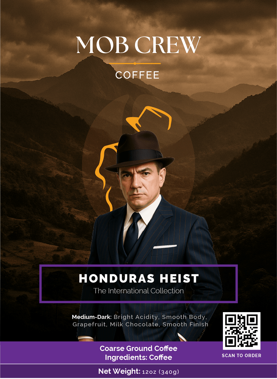 Honduras Heist Medium Dark Coffee: Uncover the Flavors of a 12oz Coffee Caper