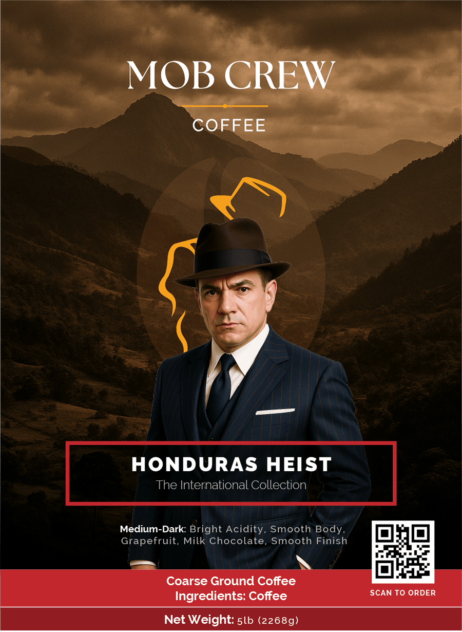 Honduras Heist 5lb Medium Dark Roast Coffee - Single Origin Blend