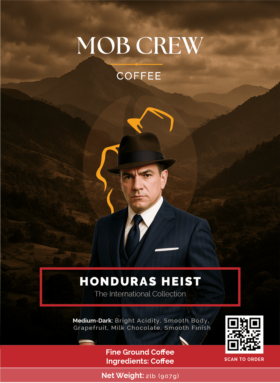 Honduras Heist Coffee 2lb Medium Dark Roast Coffee - Single Origin Delight