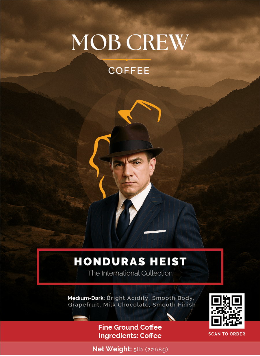 Honduras Heist 5lb Medium Dark Roast Coffee - Single Origin Blend