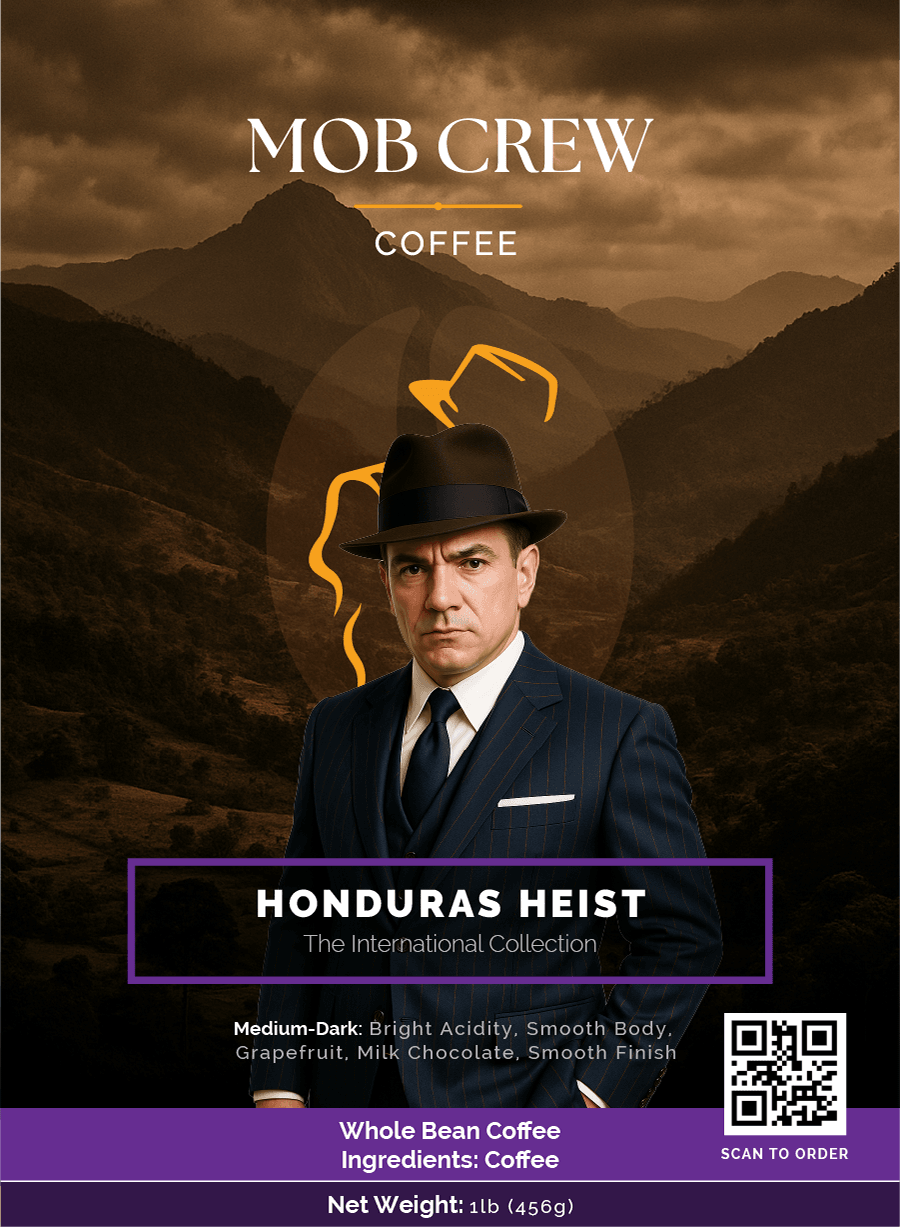 Honduras Heist Medium Dark Coffee: 1lb of Flavorful Coffee Caper
