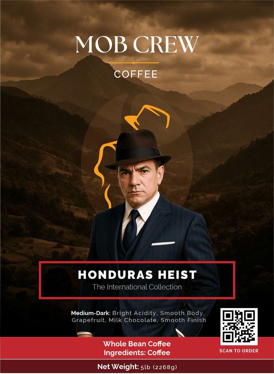 Honduras Heist 5lb Medium Dark Roast Coffee - Single Origin Blend