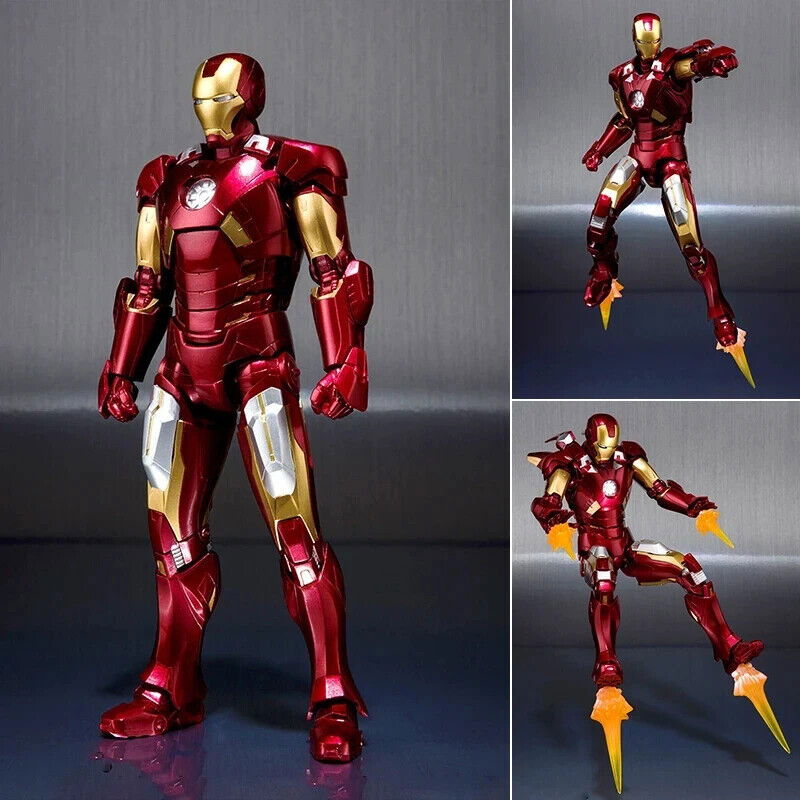 Iron Man Figure, Marvel The Avengers Model Collectible Figurine, Kids Gifts 6 in
