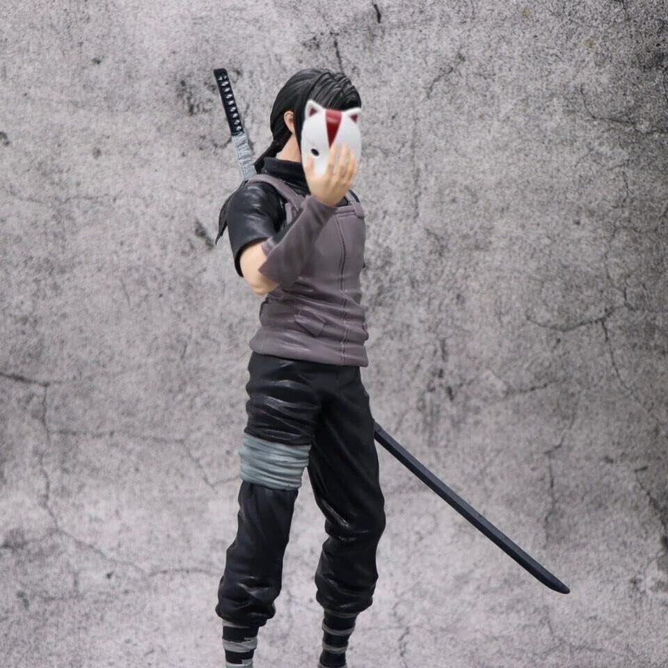 Itachi Uchiha Anime Figure, Mangekyo Sharingan Naruto Shippuden Figurine, 11 in
