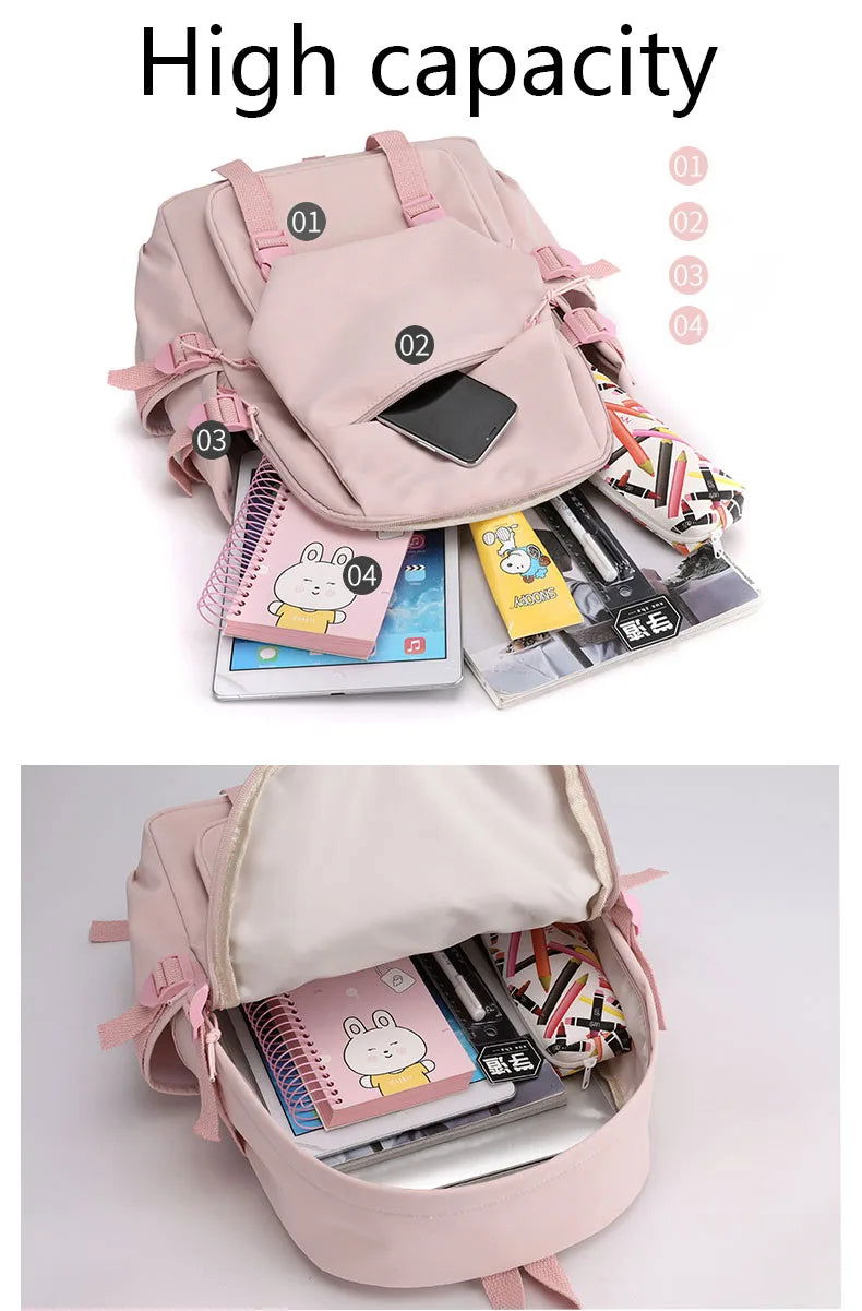 Jujutsu Kaisen Anime Print Backpack, Travel Bags, Casual Bags, School Student Bags for Teenagers 42 cm x 13cm x 29 cm ( H x L x W)
