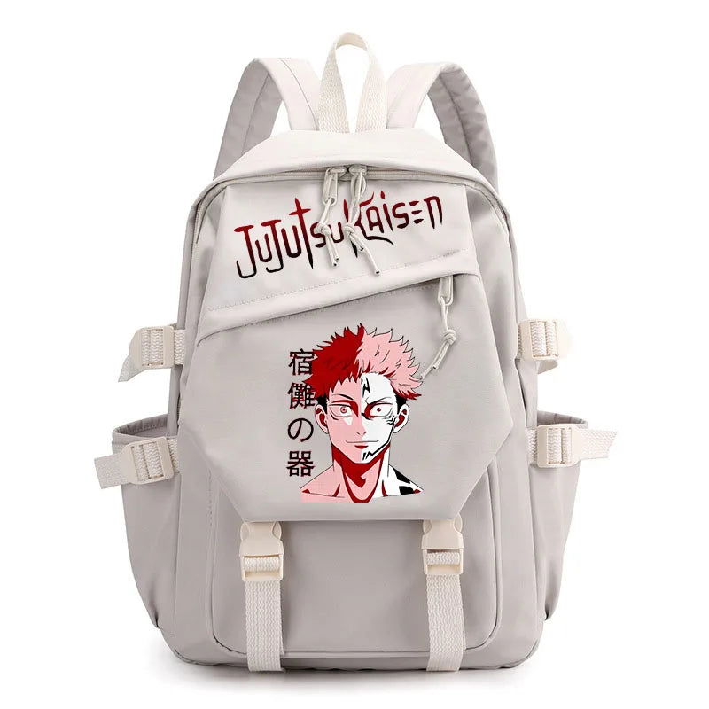Jujutsu Kaisen Anime Print Backpack, Travel Bags, Casual Bags, School Student Bags for Teenagers 42 cm x 13cm x 29 cm ( H x L x W)