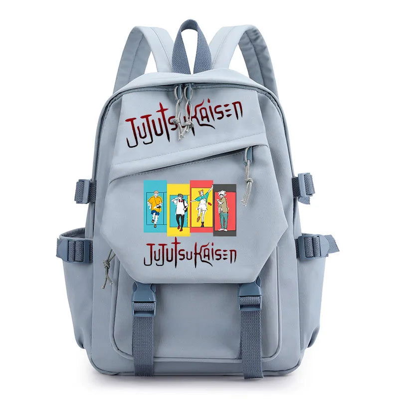 Jujutsu Kaisen Anime Print Backpack, Travel Bags, Casual Bags, School Student Bags for Teenagers 42 cm x 13cm x 29 cm ( H x L x W)
