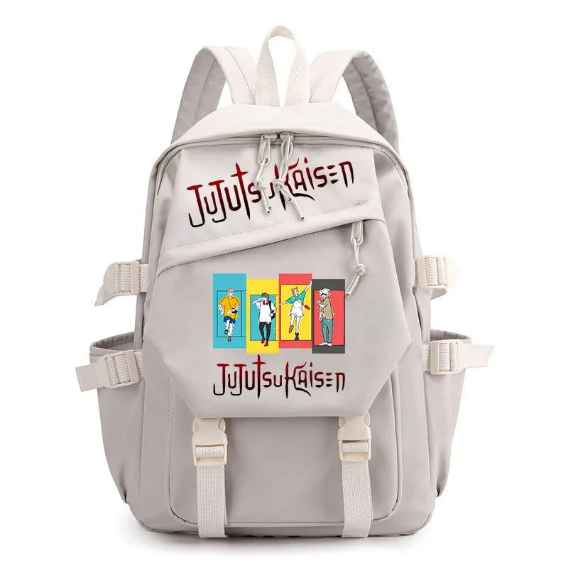 Jujutsu Kaisen Anime Print Backpack, Travel Bags, Casual Bags, School Student Bags for Teenagers 42 cm x 13cm x 29 cm ( H x L x W)