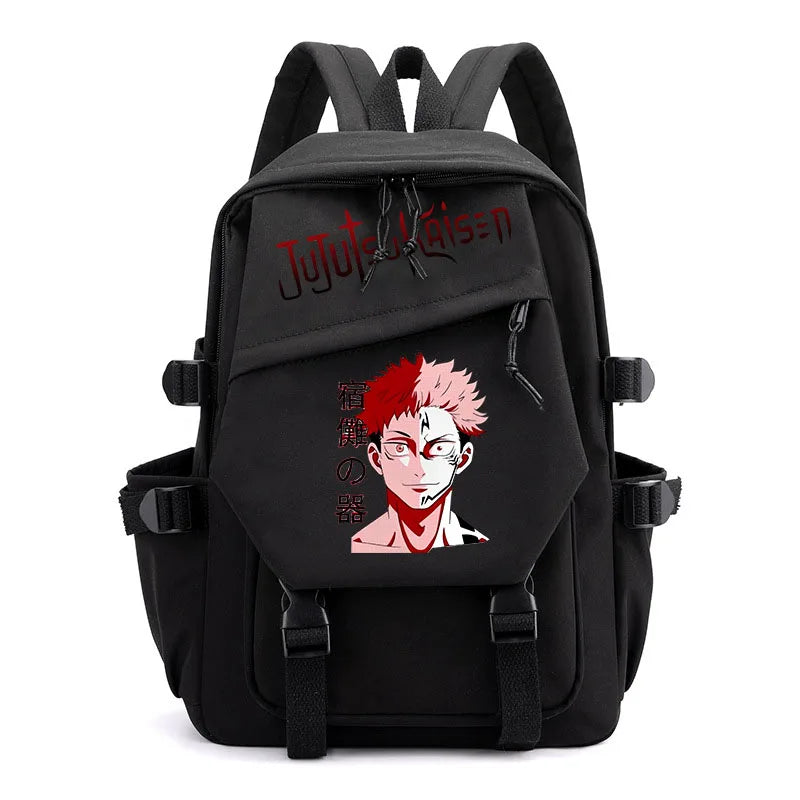 Jujutsu Kaisen Anime Print Backpack, Travel Bags, Casual Bags, School Student Bags for Teenagers 42 cm x 13cm x 29 cm ( H x L x W)