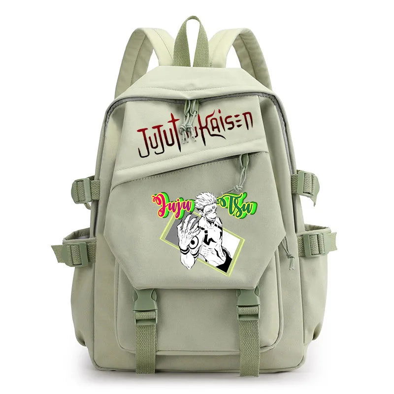 Jujutsu Kaisen Anime Print Backpack, Travel Bags, Casual Bags, School Student Bags for Teenagers 42 cm x 13cm x 29 cm ( H x L x W)