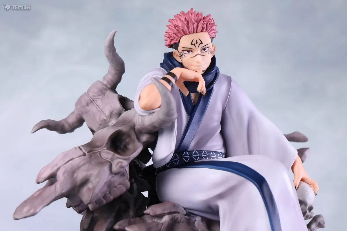 Ryomen Sukuna Figure, King of Curses, Jujutsu Kaisen Anime Figurines 40 cm