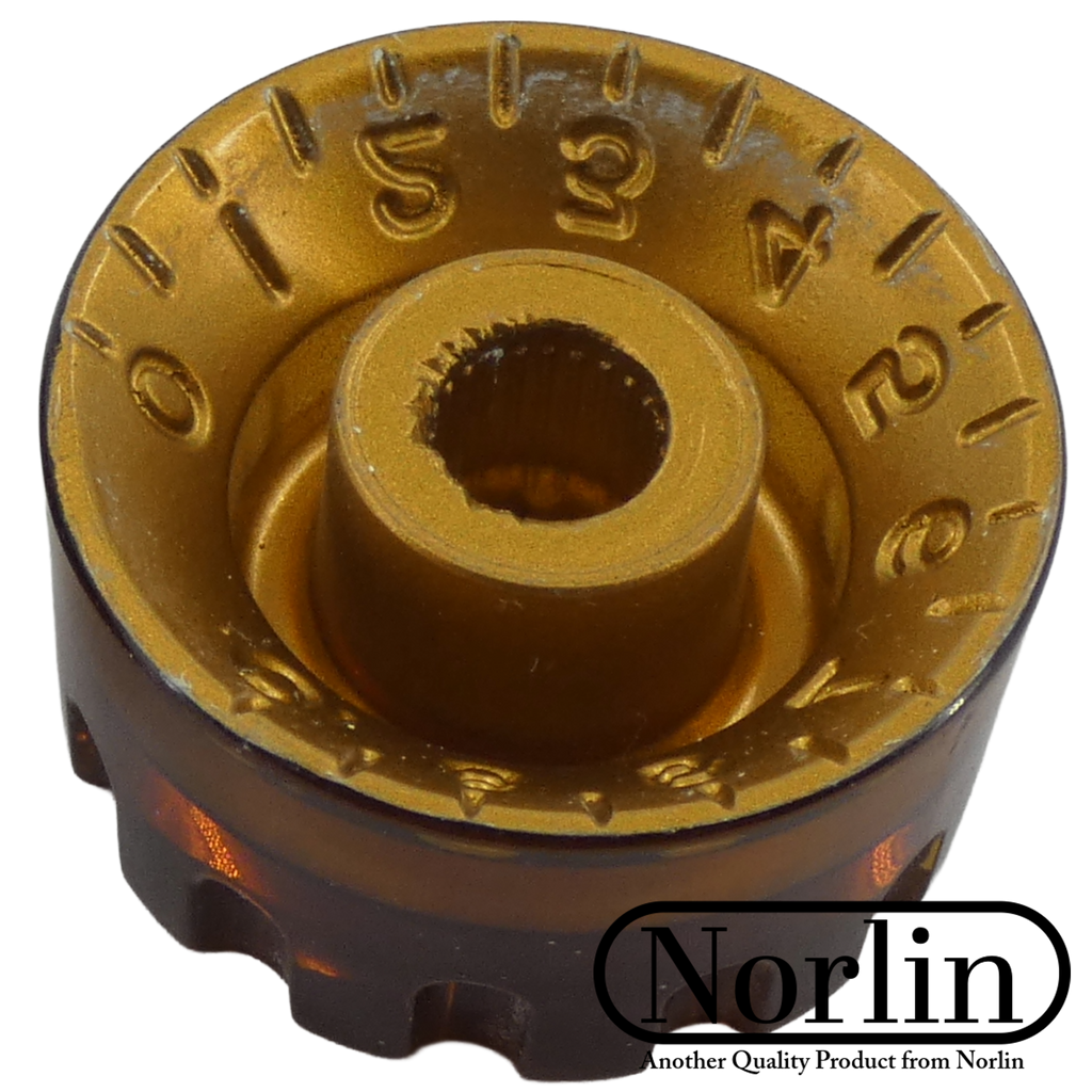 Embossed Fluted Vintage Speed Knob for Gibson® Guitars