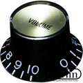 Embossed Top Hat Reflector Volume Knob for Gibson® Guitars