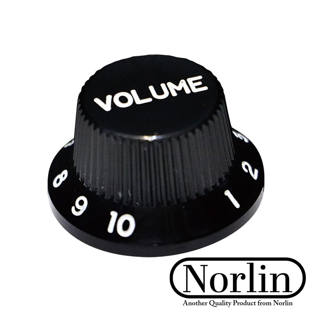 Embossed Top Hat Volume Knob for Fender® Stratocaster® Guitars