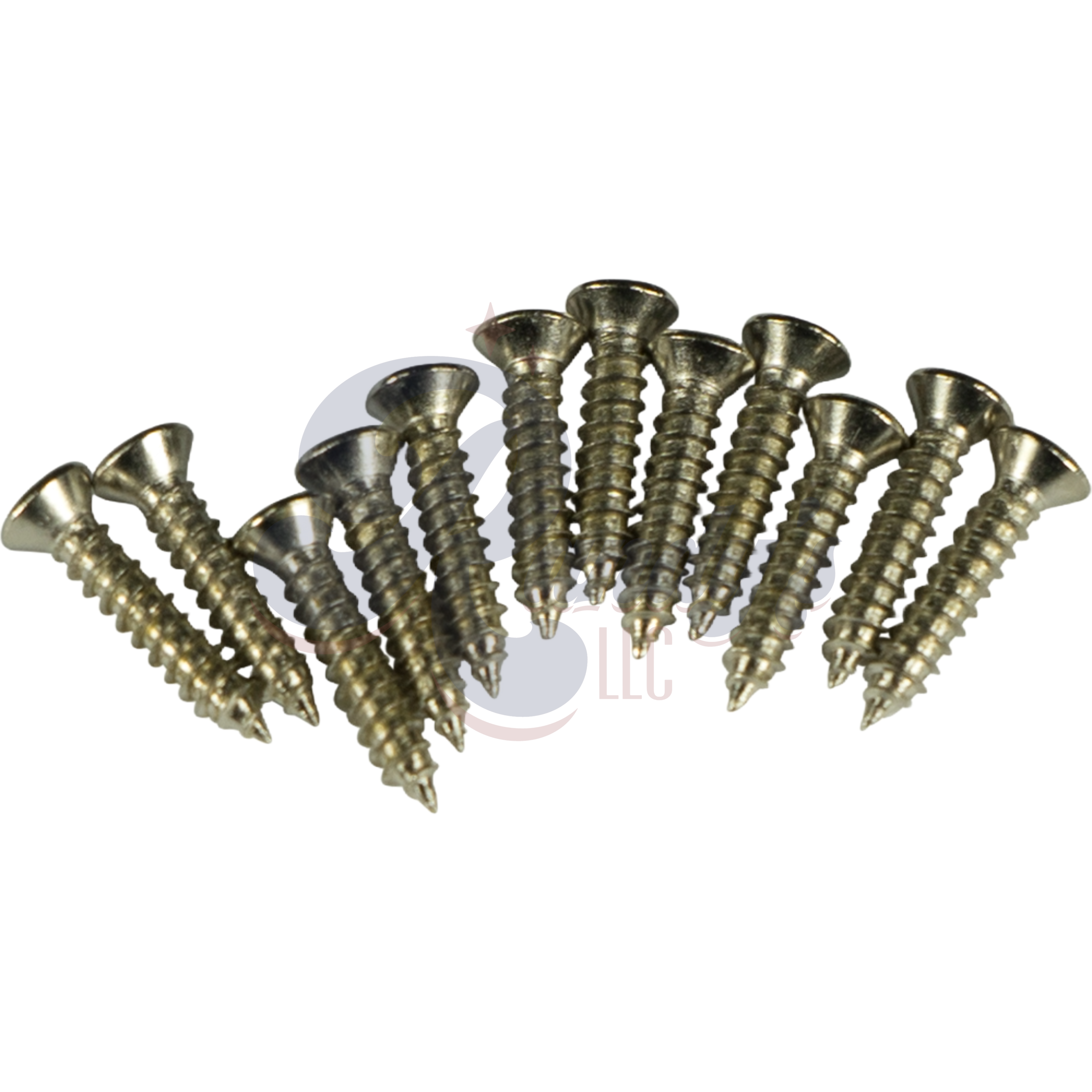 Kluson Mounting Screws for Vintage Diecast Series Tuning Machines - Fits Gibson® CLOSEOUT