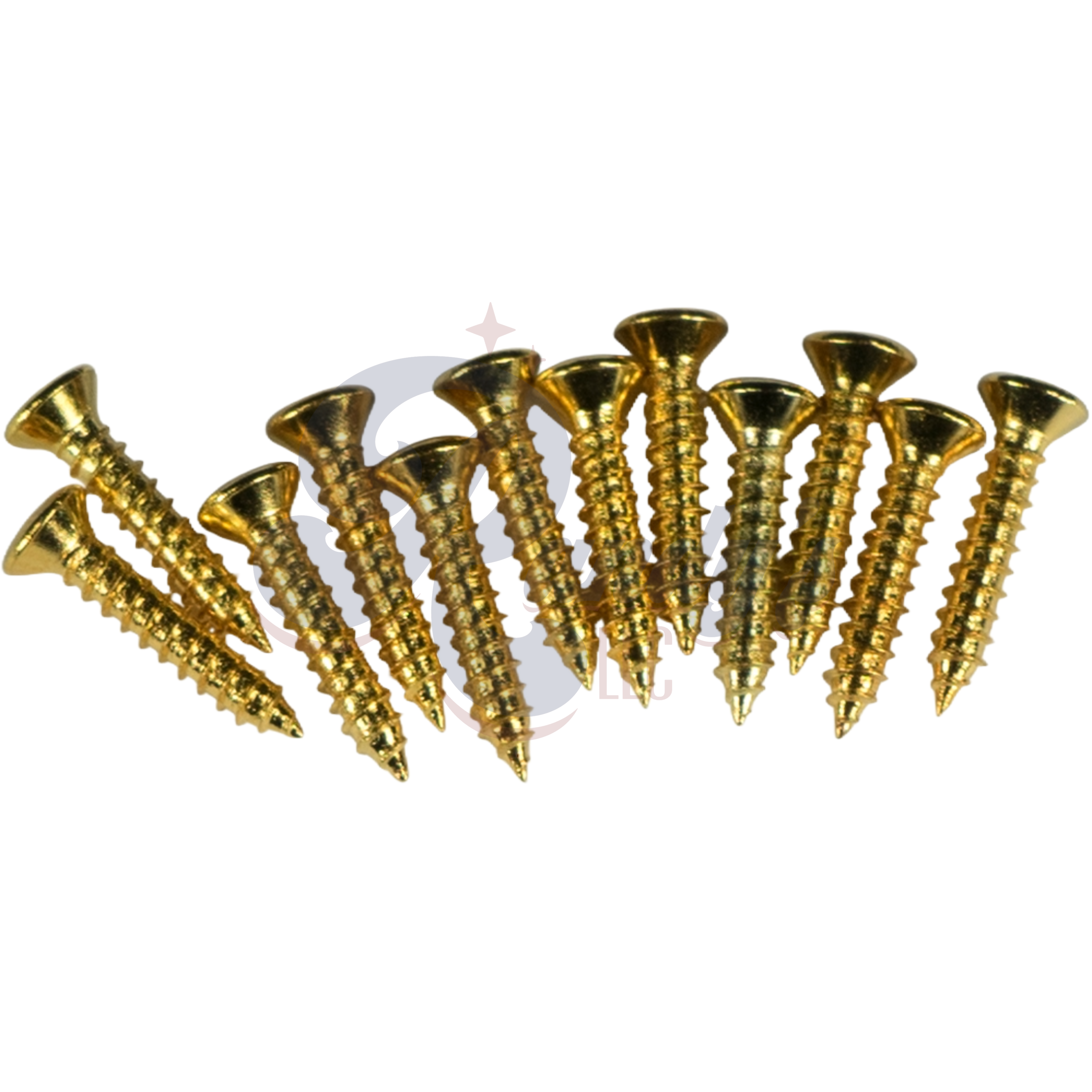 Kluson Mounting Screws for Vintage Diecast Series Tuning Machines - Fits Gibson® CLOSEOUT