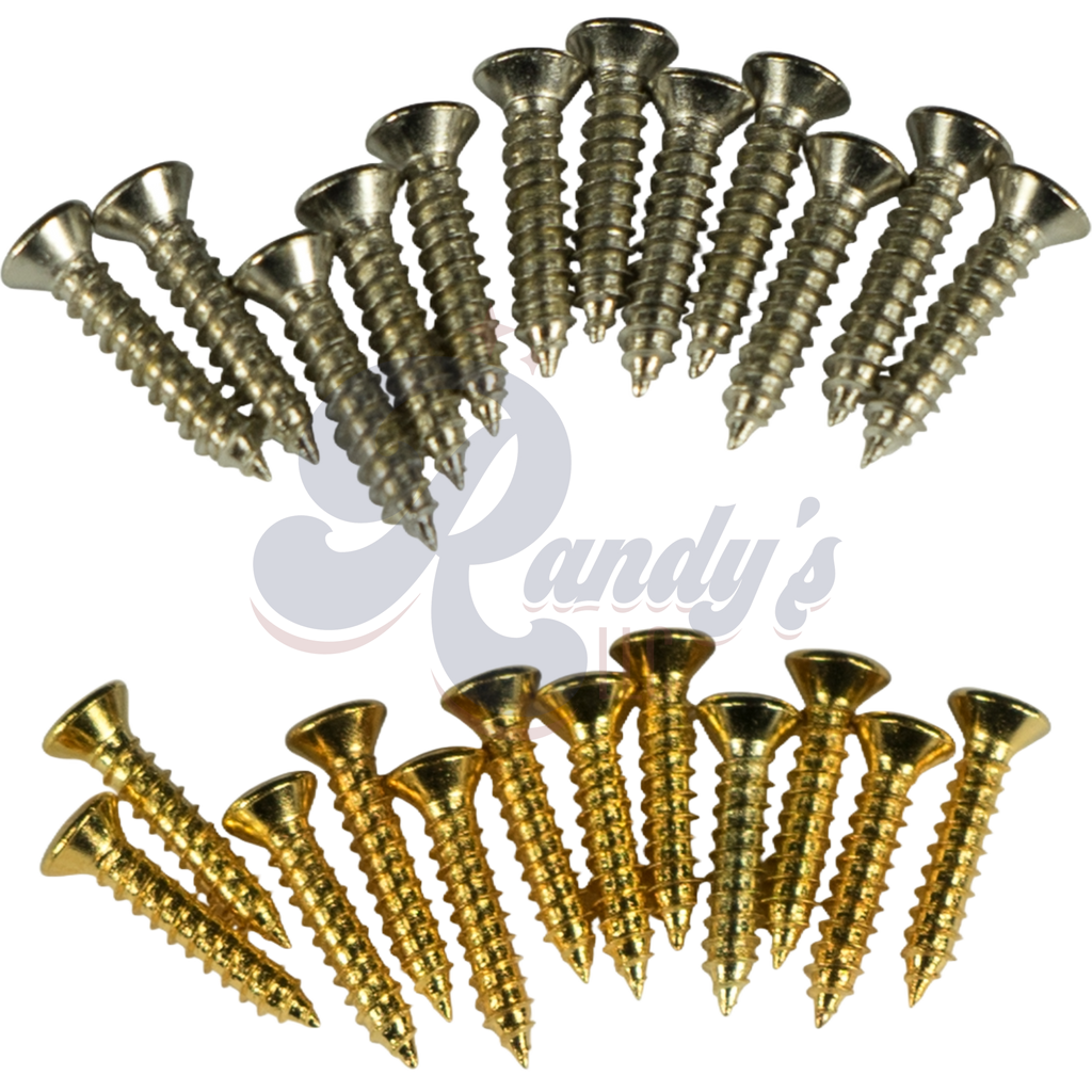 Kluson Mounting Screws for Vintage Diecast Series Tuning Machines - Fits Gibson® CLOSEOUT