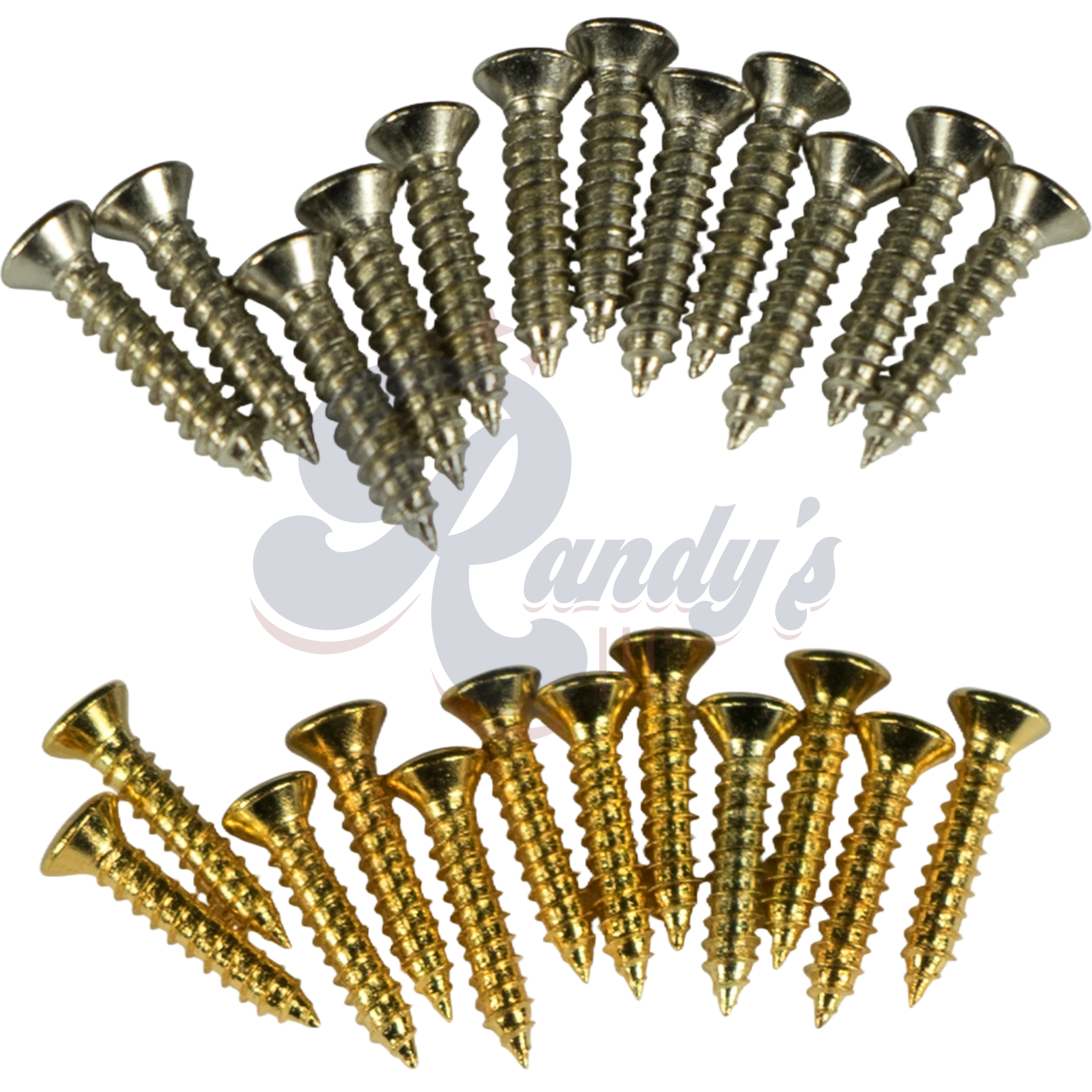 Kluson Mounting Screws for Vintage Diecast Series Tuning Machines - Fits Gibson® CLOSEOUT
