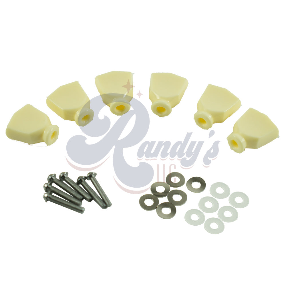 Kluson Replacement Tuner Buttons for Firebird® "Banjo" Series (6-Pack) - Fits Gibson® CLOSEOUT