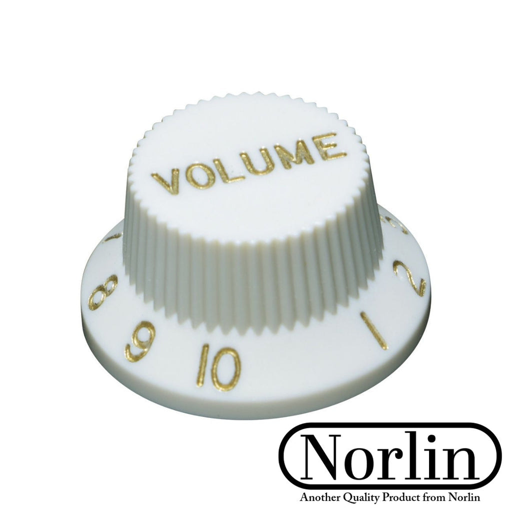 Embossed Top Hat Volume Knob for Fender® Stratocaster® Guitars