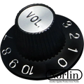 Embossed Witch Hat Volume Knob for Gibson® Guitars