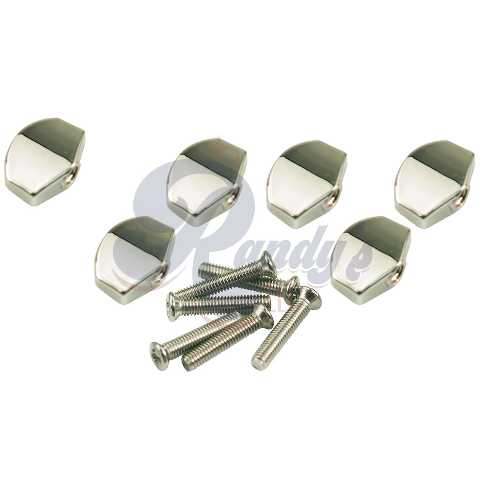 Kluson Replacement Tuner Buttons for Contemporary Diecast Series (6-Pack) Small Traditional CLOSEOUT