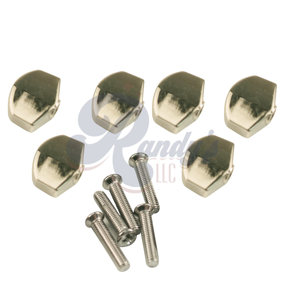 Kluson Replacement Tuner Buttons for Contemporary Diecast Series (6-Pack) Small Traditional CLOSEOUT