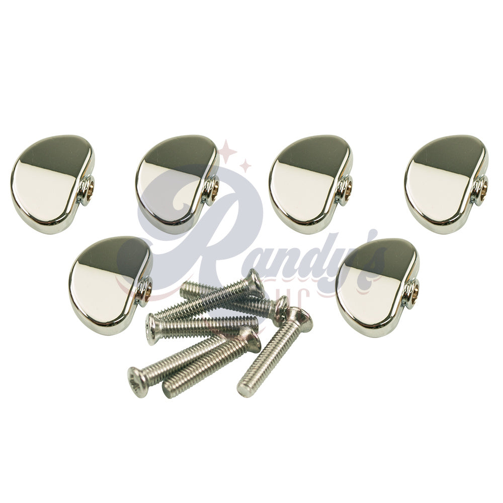 Kluson Replacement Tuner Buttons for Contemporary Diecast Series (6-Pack) Kidneybean - Fits Gibson® CLOSEOUT