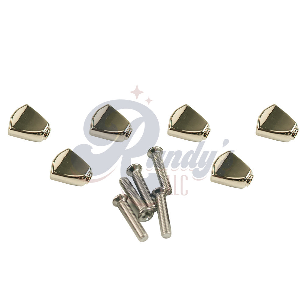 Kluson Replacement Tuner Buttons for Contemporary Diecast Series (6-Pack) Keystone - Fits Gibson® CLOSEOUT