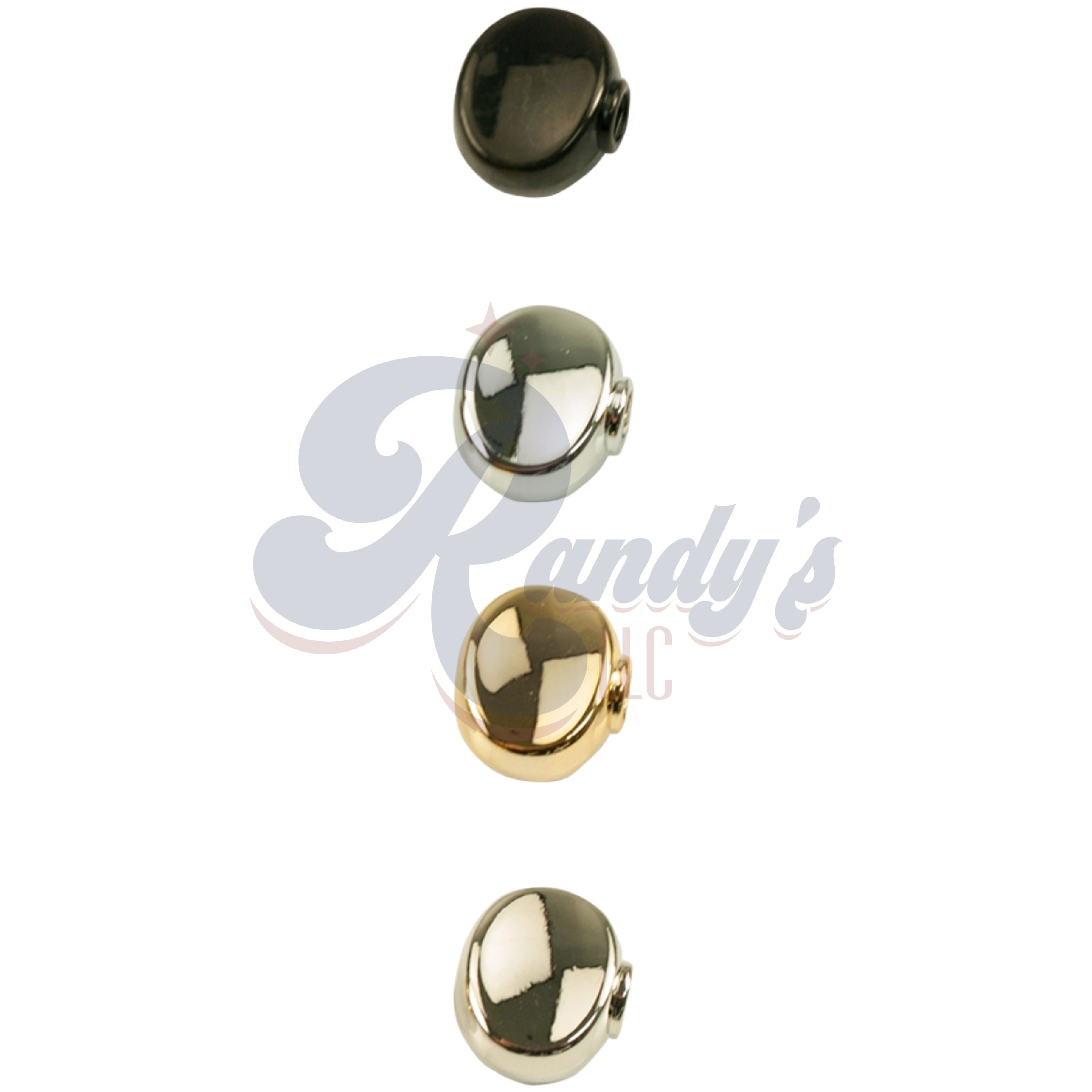 Kluson Replacement Tuner Buttons for Contemporary Diecast Series (6-Pack) Small Oval - Fits Gibson® CLOSEOUT