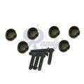 Kluson Replacement Tuner Buttons for Revolution & Plus Series (6-Pack) Small Oval - Fits Grover® CLOSEOUT