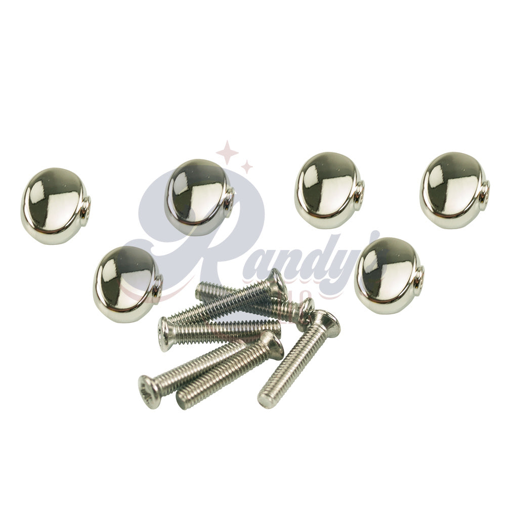 Kluson Replacement Tuner Buttons for Revolution & Plus Series (6-Pack) Small Oval - Fits Grover® CLOSEOUT