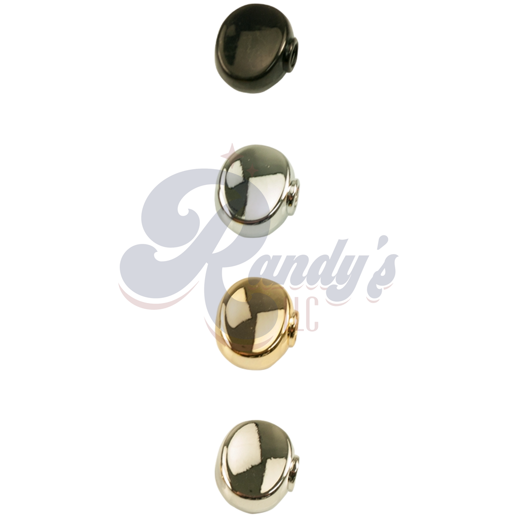 Kluson Replacement Tuner Buttons for Revolution & Plus Series (6-Pack) Small Oval - Fits Grover® CLOSEOUT