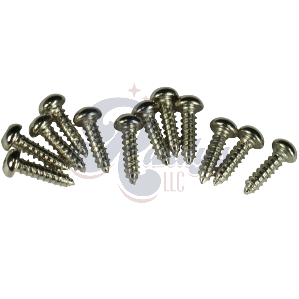 Kluson Mounting Screws for Deluxe or Supreme Series Tuning Machines - Fits Gibson® CLOSEOUT