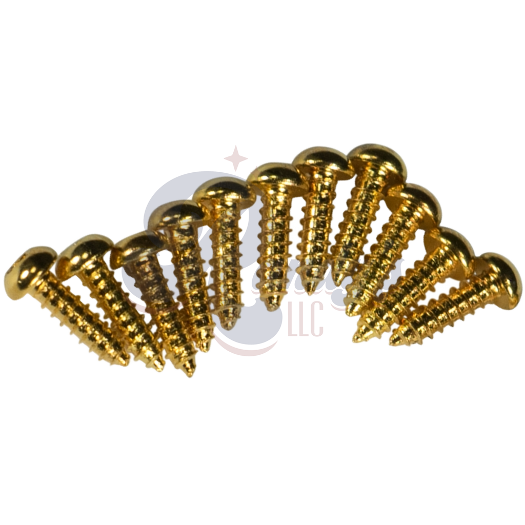 Kluson Mounting Screws for Deluxe or Supreme Series Tuning Machines - Fits Gibson® CLOSEOUT
