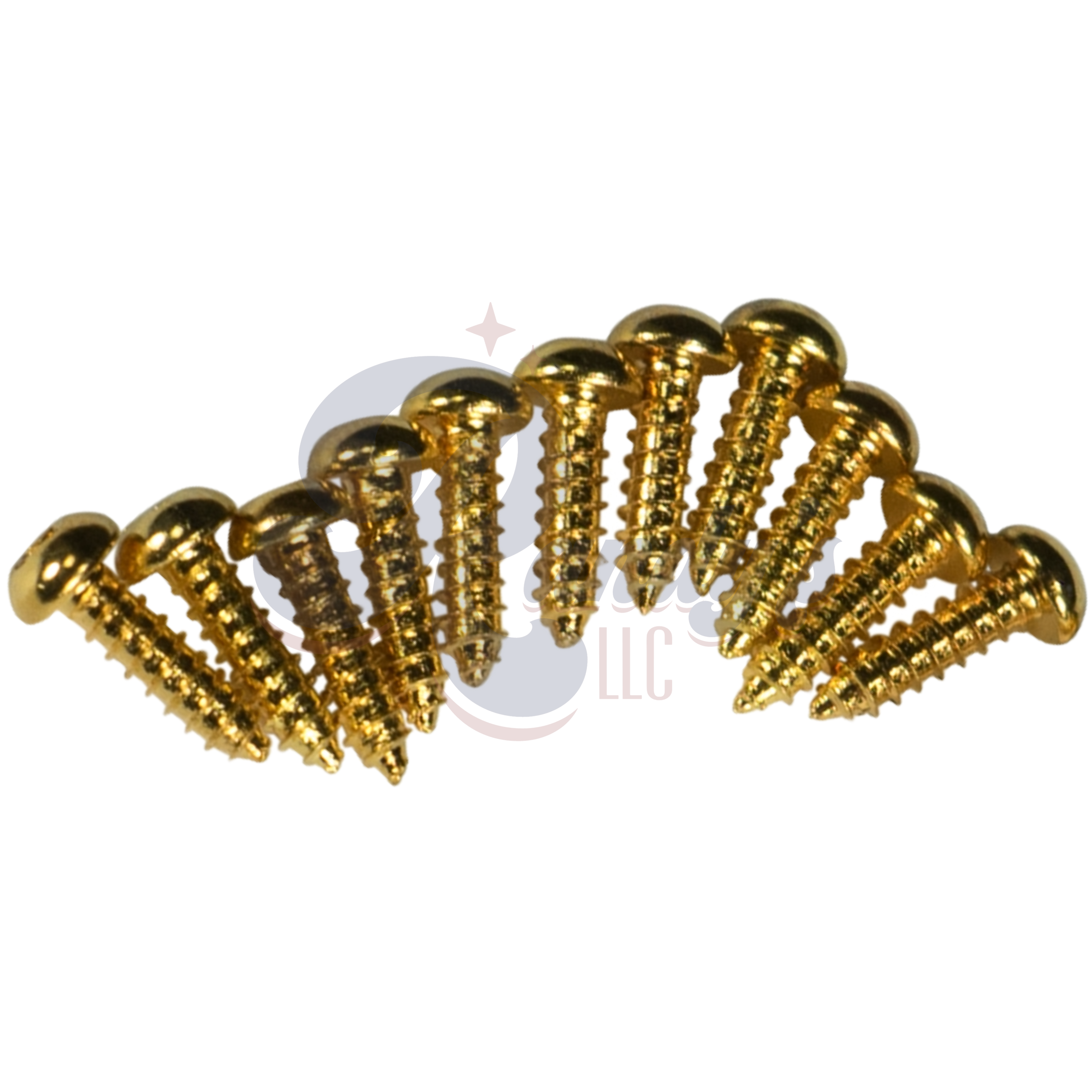 Kluson Mounting Screws for Deluxe or Supreme Series Tuning Machines - Fits Gibson® CLOSEOUT