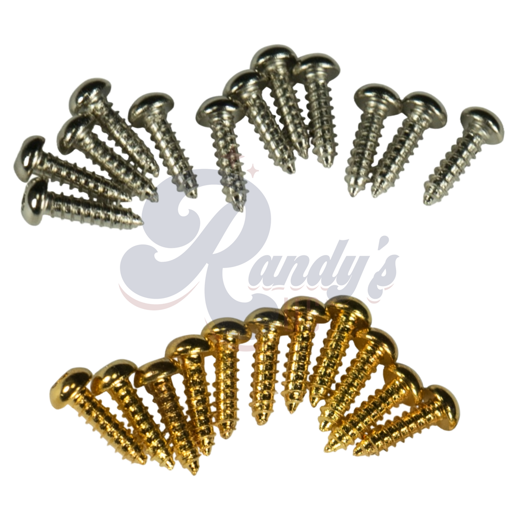 Kluson Mounting Screws for Deluxe or Supreme Series Tuning Machines - Fits Gibson® CLOSEOUT
