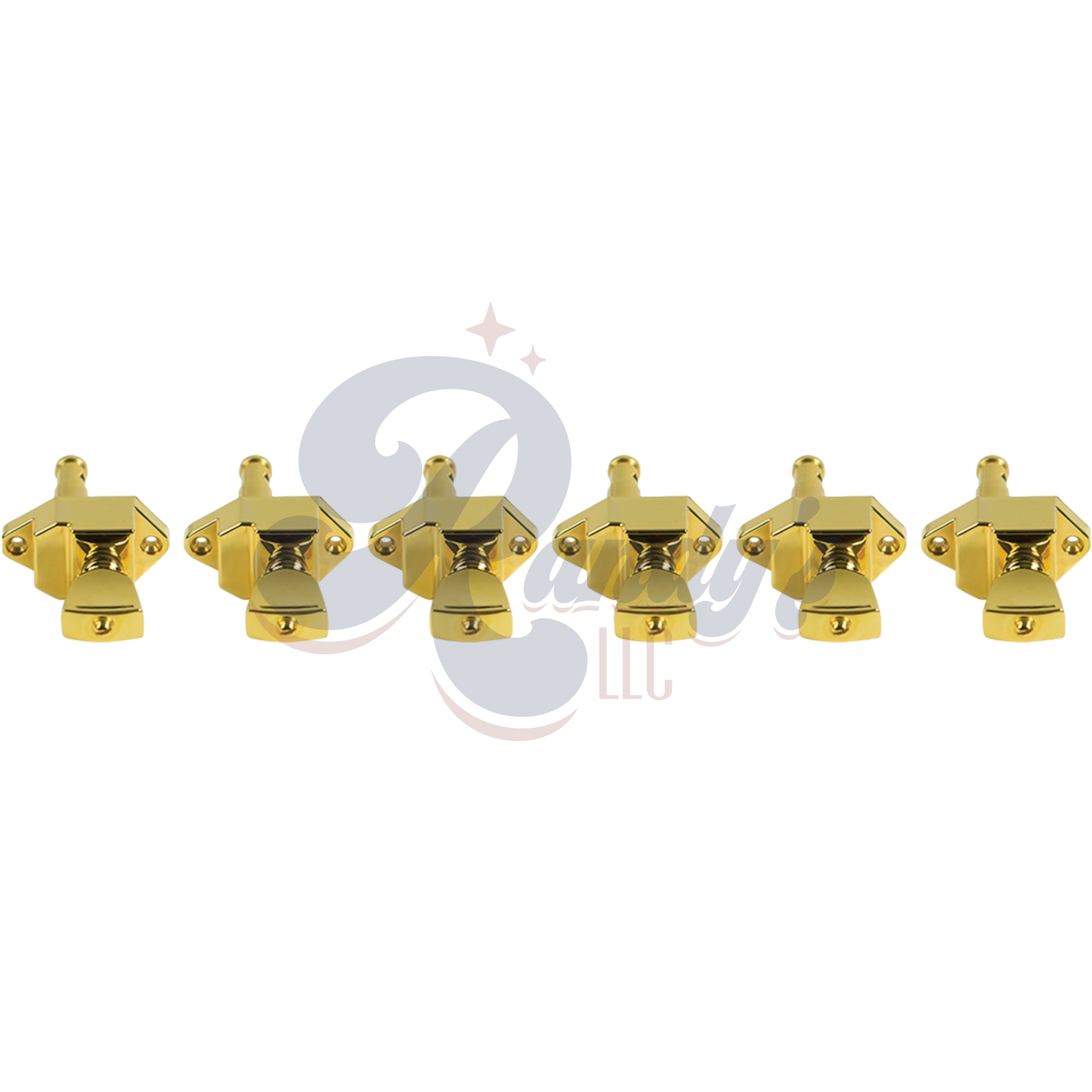 Firebird® "Banjo" Tuners (Vintage Diecast Series) 6-In-Line - Fits Gibson® CLOSEOUT