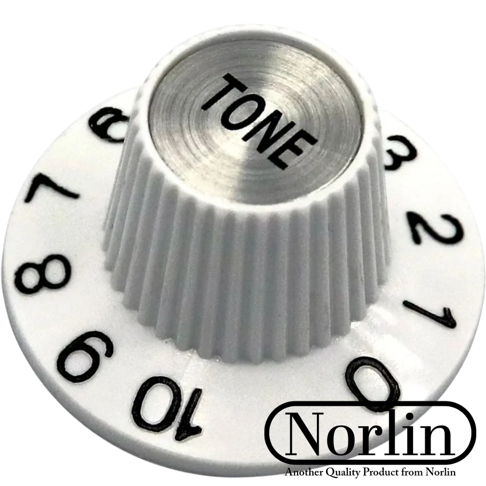 Embossed Witch Hat Tone Knob for Gibson® Guitars