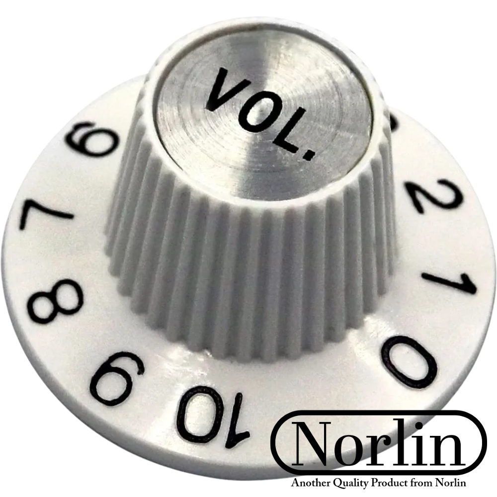 Embossed Witch Hat Volume Knob for Gibson® Guitars