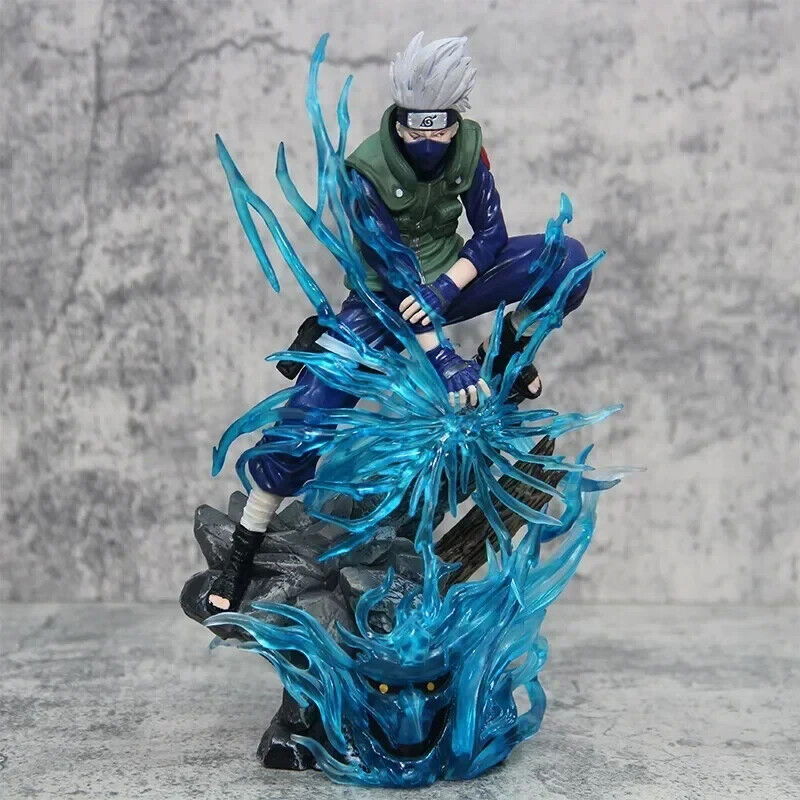 Kakashi Hatake Figure, Raikiri Susanoo Lightning Blade Cutter Naruto Figurines