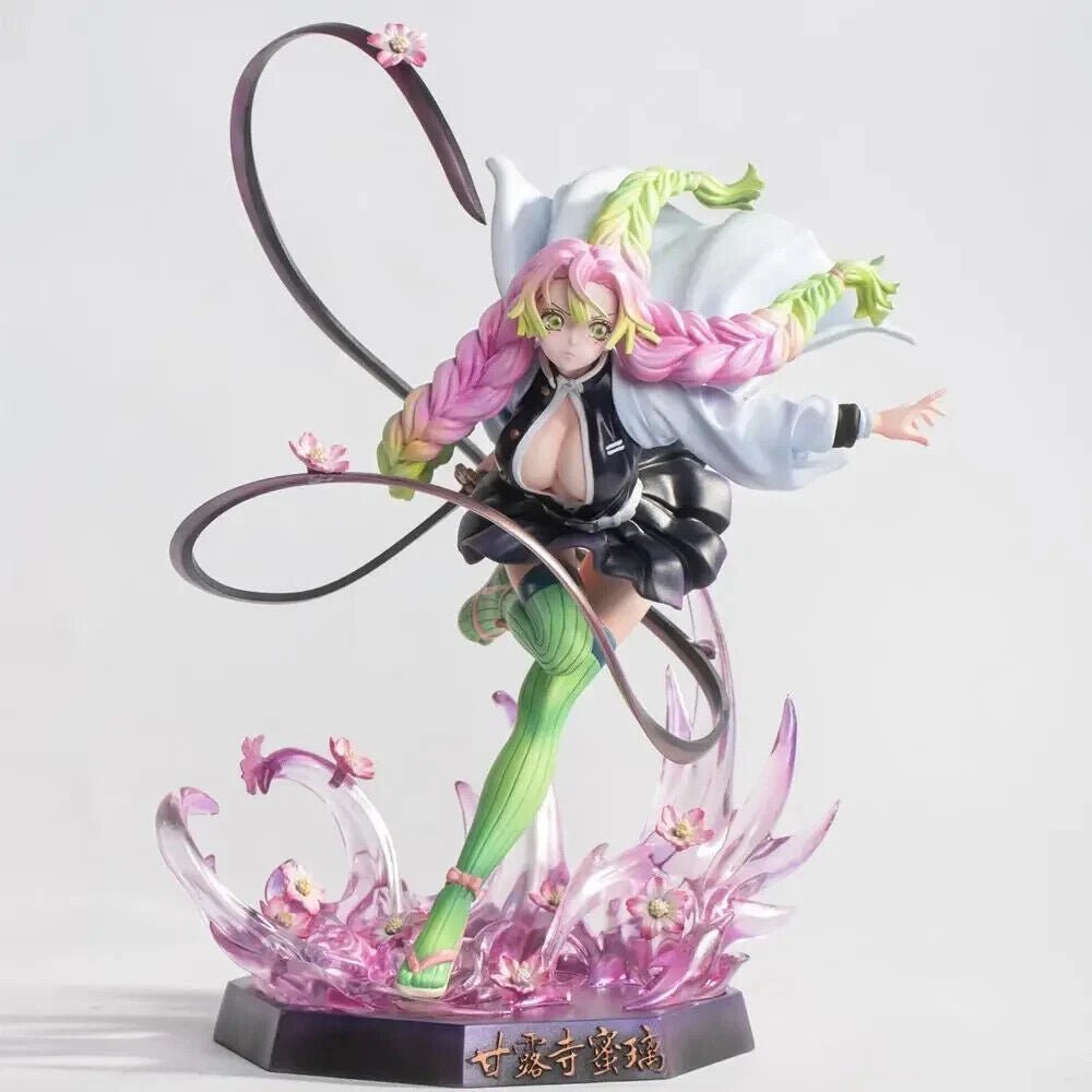 Kanroji Mitsuri Demon Slayer Figure, Kimetsu No Yaiba Anime Figurines Gifts 22cm/8.5in