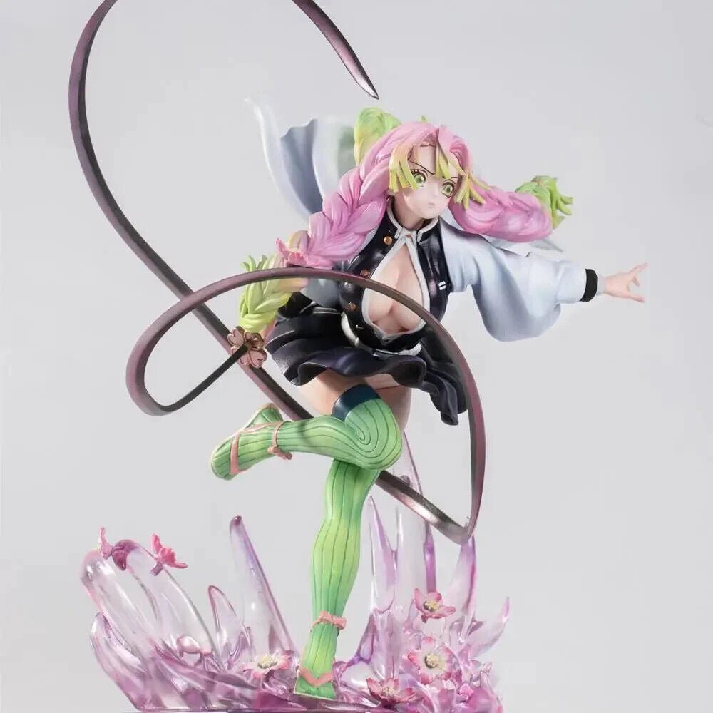 Kanroji Mitsuri Demon Slayer Figure, Kimetsu No Yaiba Anime Figurines Gifts 22cm/8.5in