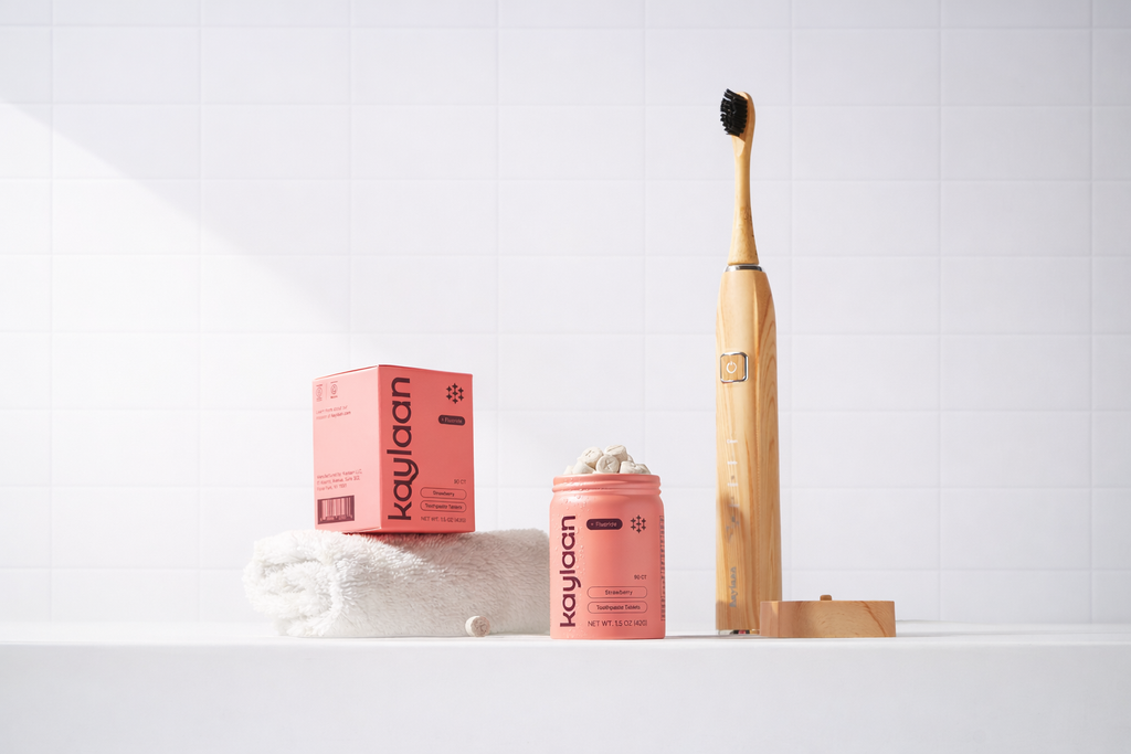 Kaylaan Bamboo Electric Toothbrush -  SOLD OUT (Taking Back Order. Ship Date July 1)