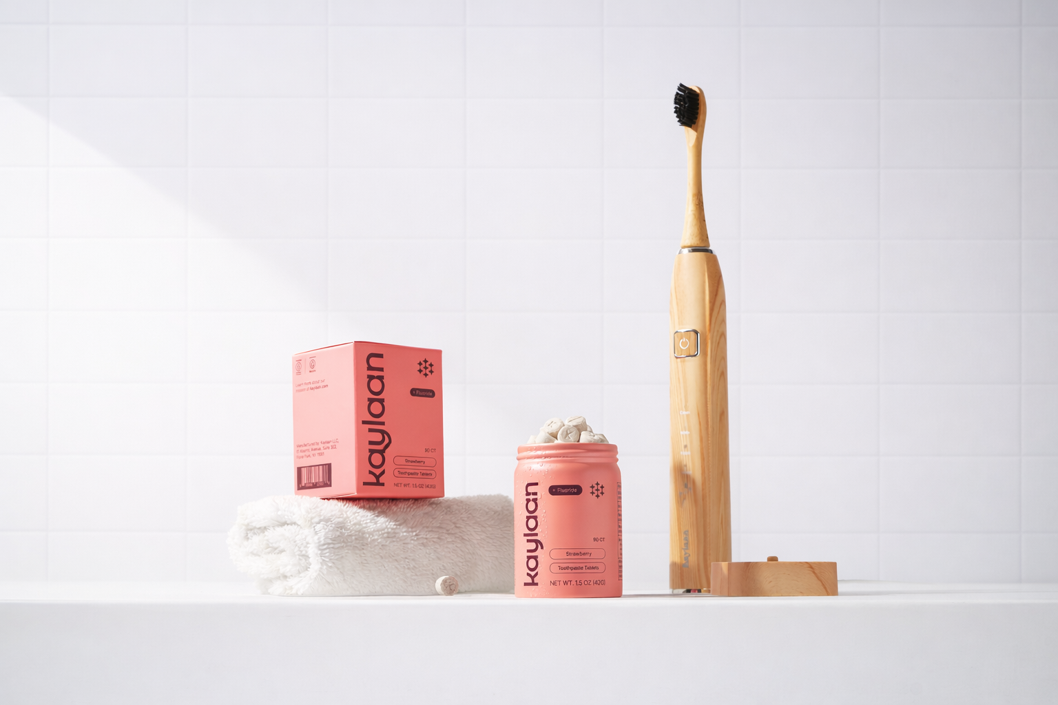 Kaylaan Bamboo Electric Toothbrush -  SOLD OUT (Taking Back Order. Ship Date July 1)