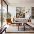 St. Paul's Majesty: Historic Cathedral & London Skyline Oil Painting