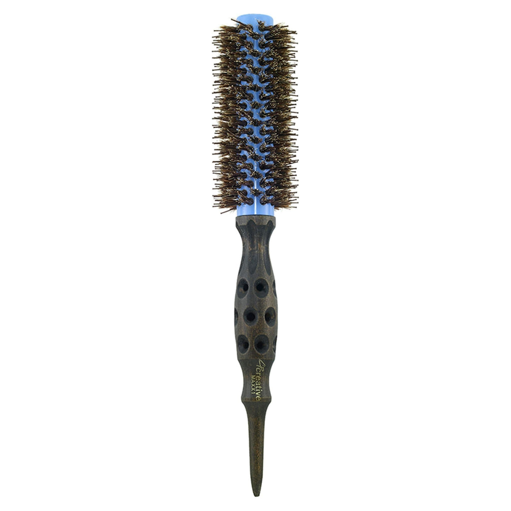 Maxx Wood and Ceramic Round Hair Brush